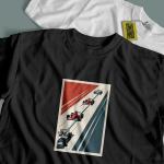 Racing Car Printed Tshirt