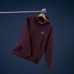 Zipper Hoodie - Maroon