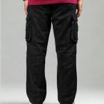 8 Pocket Baggy Pant - Black Color