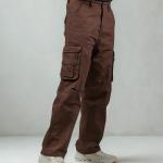8 Pocket Baggy Pant - Coffee Color