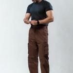 8 Pocket Baggy Pant - Coffee Color