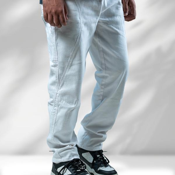 Utility Cargo Pant - White