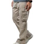 8 Pocket Baggy Pant - Off White Color