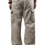 8 Pocket Baggy Pant - Off White Color