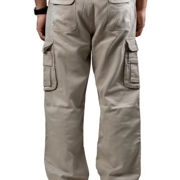 8 Pocket Baggy Pant - Off White Color