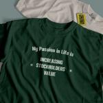 Shareholder Value – Meme Printed T-Shirt