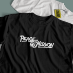 Peace is the mission MINIMAL Tshirt