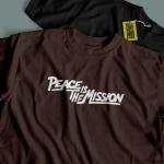 Peace is the mission MINIMAL Tshirt