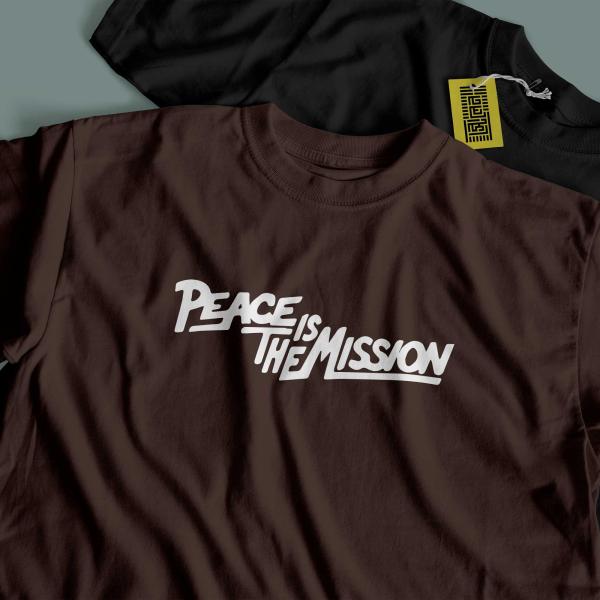 Peace is the mission MINIMAL Tshirt