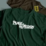 Peace is the mission MINIMAL Tshirt