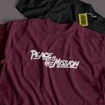 Peace is the mission MINIMAL Tshirt