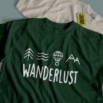 WANDERLUST - TRAVEL Tshirt